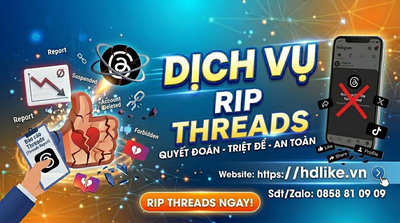 🔥 Dịch Vụ Rip Threads Chuyên Nghiệp, Xóa Sổ Mục Tiêu Nhanh Chóng